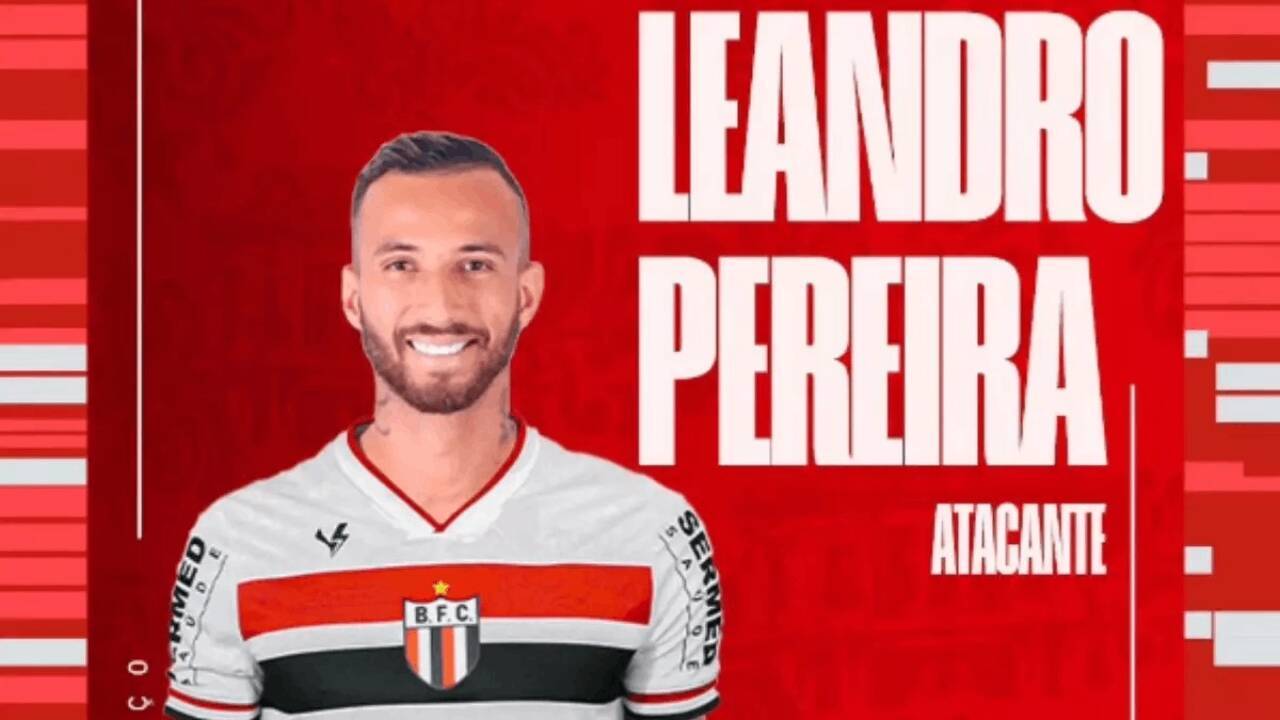 Botafogo-SP anuncia a contratação de Leandro Pereira, ex-atacante do  Palmeiras - Futebol - R7 Campeonato Paulista