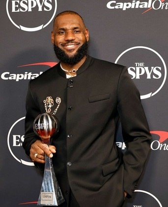 LeBron é o único atleta com sete prêmios de Melhor Jogador da NBA pela ESPY, o Oscar do Esporte Americano.
