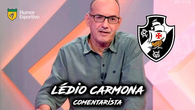 Lédio Carmona é torcedor do Vasco