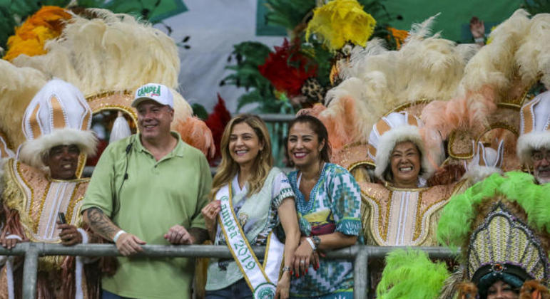 Graças ao apoio financeiro de Leila Pereira, a Mancha Verde foi campeã do Carnaval de 2019