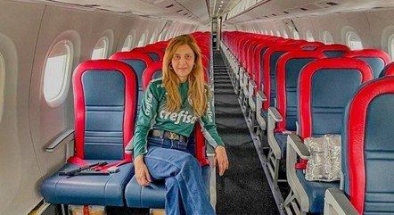 Leila posta imagem do avião que comprou em janeiro