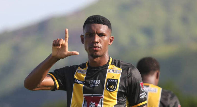 Lelê, vice-artilheiro do Campeonato Carioca pelo Volta Redonda