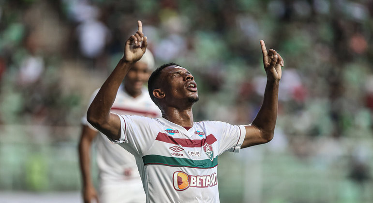 Lelê marcou seu primeiro gol pelo Fluminense