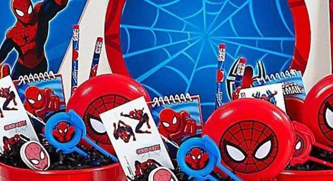 lembrancinhas para festa do homem aranha