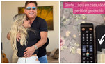 Quem nunca precisou colocar fita adesiva na parte de trás do controle que quebrou? A mulher de Leonardo, Poliana Rocha, revelou que na casa dos dois não é diferente. 'Aqui não tem perfil de gente chique', brincou a empresária ao postar a foto do aparelho com a 'gambiarra'