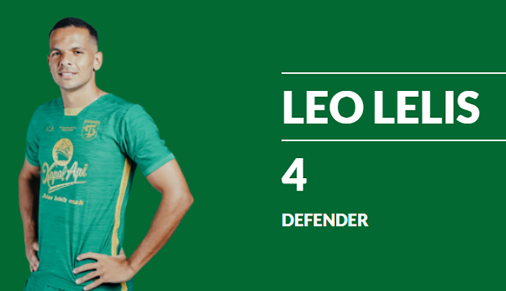 Léo Lelis - Zagueiro - Está no Persebaya desde abril deste ano.