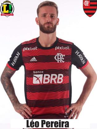 Léo Pereira - 6,0 - Seguro, o zagueiro subiu de produção com Dorival e fez mais uma boa partida com a camisa do Flamengo. 