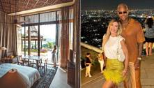 Léo Santana e Lore Improta curtem resort com diárias de mais de R$ 15 mil na Tailândia