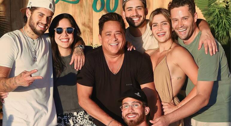 Leonardo e os filhos 