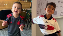 Orgulho do vovô! Nora de Tite posta vídeo do filho com a camisa do Flamengo