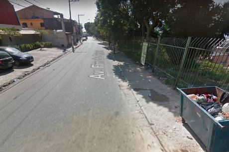 Rua onde motorista levou tiro na cabeÃ§a