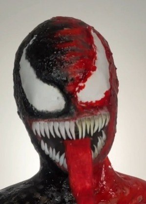 Maquiadora se transformou no anti-herói Venom e no vilão Carnificína