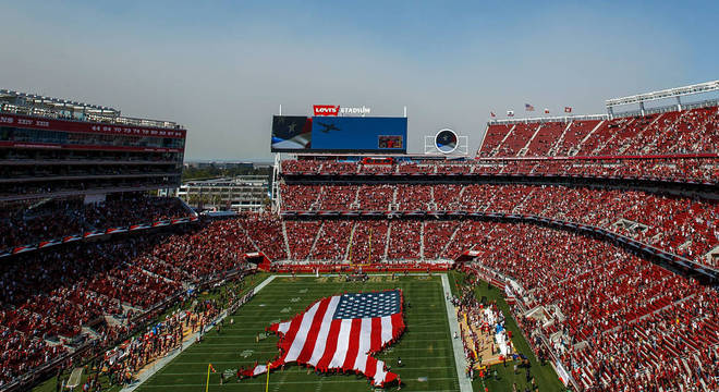 O time de futebol americano San Francisco 49ers usa os terminais da Happy Or Not em seu estádio em Santa Clara, na Califórnia