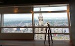 A casa do atacante do Bayern conta com uma vista privilegiada de Varsóvia