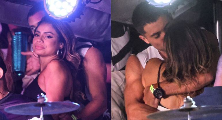 Na madrugada desta segunda-feira (23), Lexa foi flagrada aos beijos com o novo affair, o ator Ricardo Vianna, durante o trio elétrico de Ivete Sangalo, no Rio de Janeiro. A cantora e o ex-lutador, que já haviam aparecido juntos no dia anterior, foram vistos em um clima de bastante intimidade e não economizaram no beijo na boca