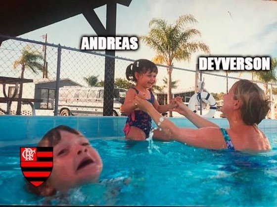 Libertadores da América: Andreas Pereira protagoniza montagens em vice do Flamengo para o Palmeiras.