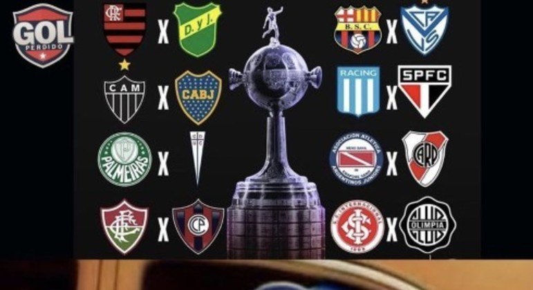 Sorteio dos grupos da Libertadores rende memes com Flamengo, São Paulo e  muito mais – LANCE!