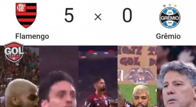 Libertadores: os memes de Flamengo 5 x 0 Grêmio
