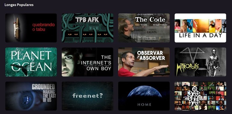 Libreflix é uma plataforma de streaming aberta e colaborativa que reúne produções audiovisuais independentes.