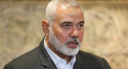 Isma'il Haniyah, o chefe do grupo terrorista do Hamas na Faixa de Gaza