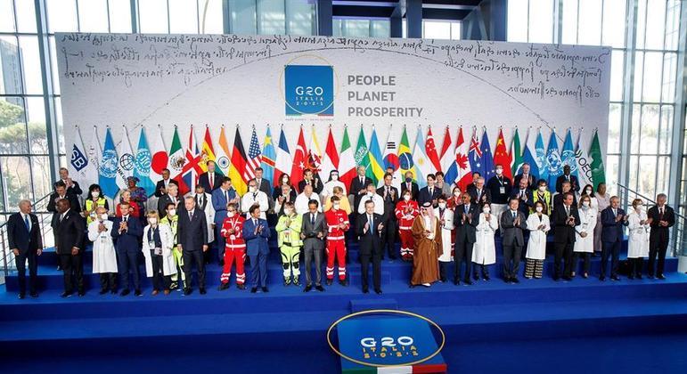 Líderes do G20 se reúnem pela primeira vez desde o início da pandemia de Covid-19