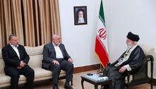 Chefe do Hamas se encontra com o principal líder religioso do Irã