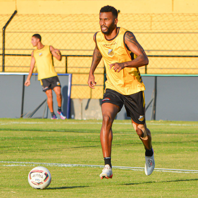 Ligger, em treino do Novorizontino