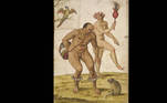 Índios Tupinambás dançando. 1585. The British MuseumJohn WHITE