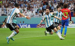 Lionel Messi, Argentina x México, Copa do Mundo 2022,