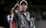 Jesualdo Ferreira durante treino do Santos, em 27 de fevereiro de 2020