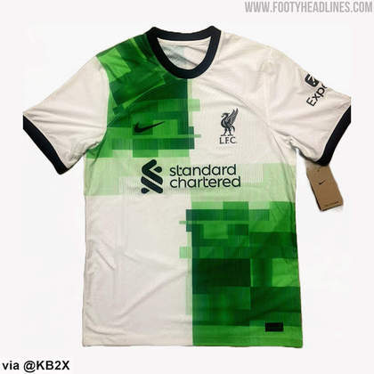 Liverpool: camisa 2 (vazada na internet) / fornecedora: Nike