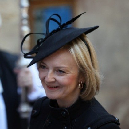 A primeira-ministra britânica Liz Truss também compareceu à cerimônia 