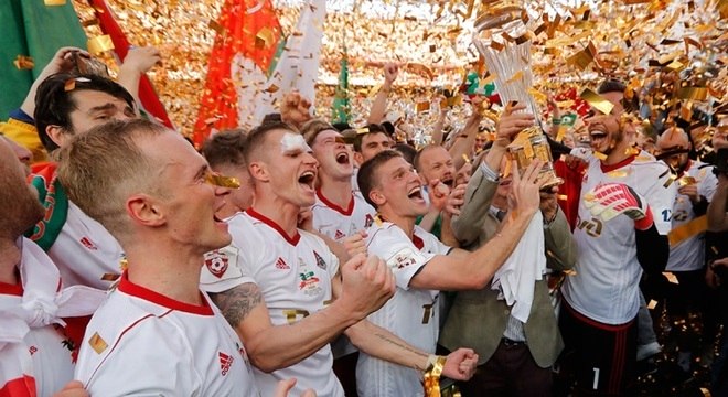 Lokomotiv Moscou conquistou o título do Campeonato Russo nesta temporada