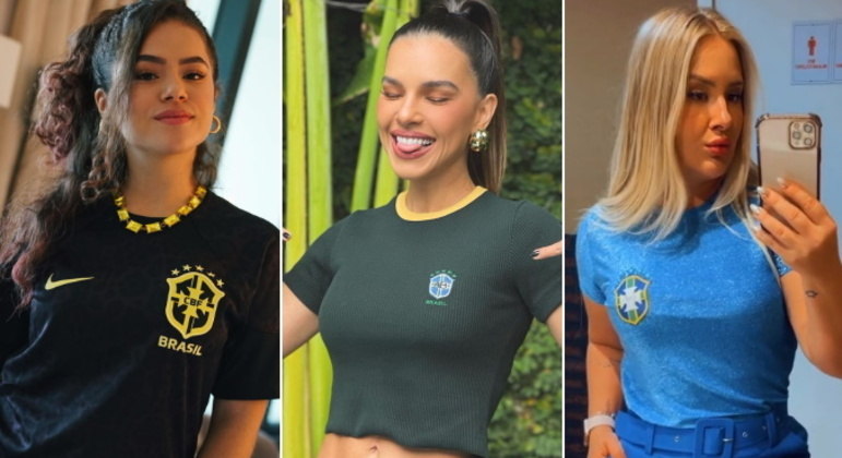 As celebridades brasileiras começaram a mostrar os looks que escolheram para torcer pela seleção na Copa do Mundo. O Brasil disputa sua terceira partida nesta sexta-feira (2) contra Camarões, a partir das 16h. Confira os visuais montados pelos famosos a seguir