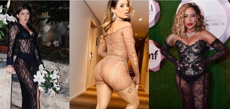 Item atemporal da moda, a renda está em alta novamente. Prova disso é que famosas têm apostado neste tecido transparente e que forma desenhos dos mais variados tipos para compor looks de vários estilos — do romântico ao sensual — em diversas ocasiões, seja em um evento de gala, seja para curtir a noite durante uma viagem de férias; a seguir, veja alguns visuais