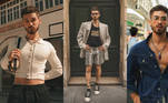 O ator João Guilherme tem se mostrado cada vez mais fashionista. Presente nas semanas de moda internacionais e nas passarelas nacionais, o jovem dá o que falar com os looks escolhidos. Do básico ao mais elaborado, são várias opções para todos os gostos! O R7 separou oito visuais do influenciador para inspirar as próximas 'montações'; confira
