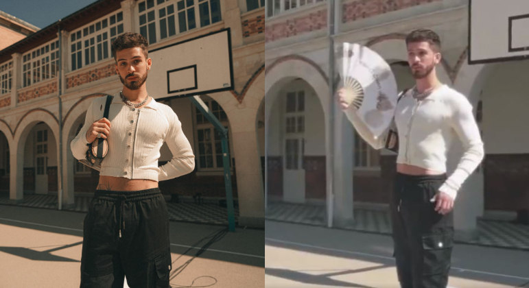 João Guilherme diz que se sente mais forte quando está de cropped