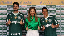Apresentados, Merentiel e López falam em atuar juntos no Palmeiras
