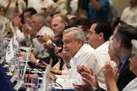 Presidente do México destacou apoio popular
