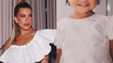 Lore Improta e a filha impressionam com look para aniversário de Léo Santana