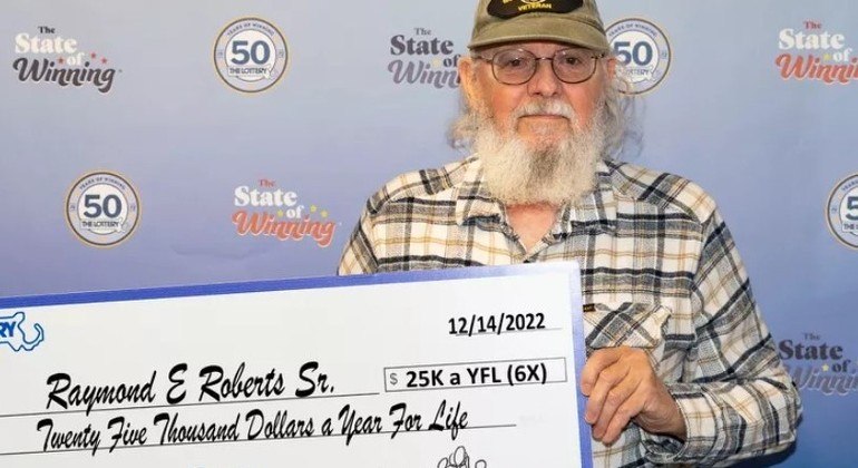 Este homem ganhou seis vezes na loteria no mesmo dia