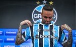 Luan foi apresentado como reforço do Grêmio nesta semana e terá direito a salário de apenas R$ 50 mil por mês fixos