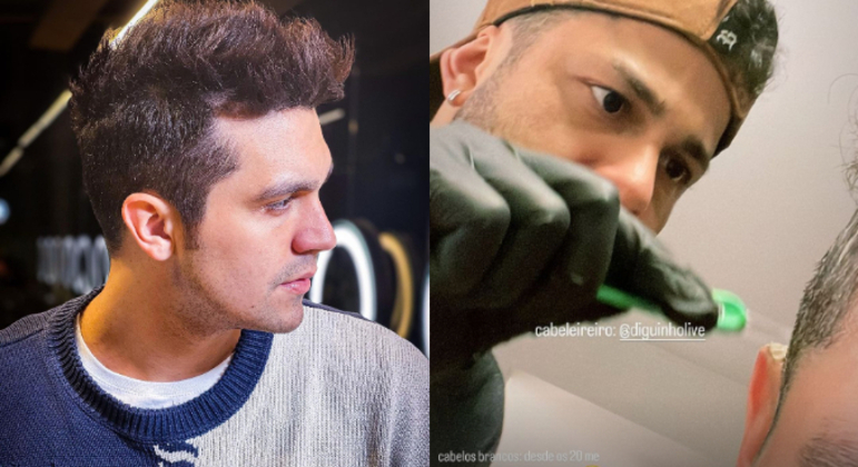 Luan Santana revela que enfrenta os cabelos brancos há 11 anos