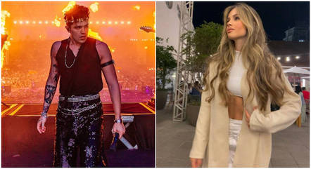 Luan Santana e Débora Morais