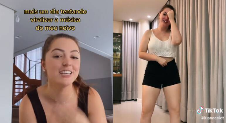 Luana Eidt é a 'noiva do TikTok' que ajudou a viralizar a música do noivo