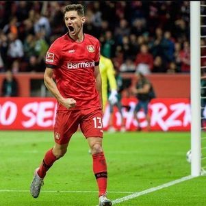 Lucas Alario tem 52 gols em 148 jogos pelo Bayer Leverkusen