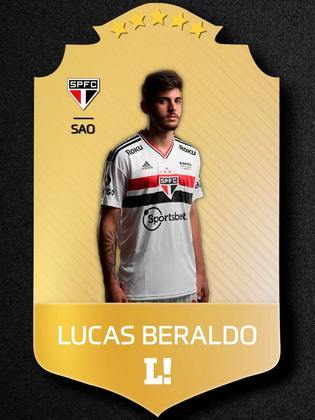 Lucas Beraldo - 5,5 - Partida sólida do zagueiro 