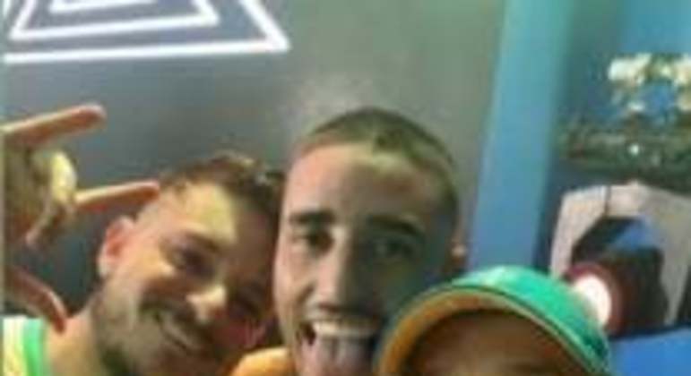 Lucas Crispim, Thiago Galhardo e Artur