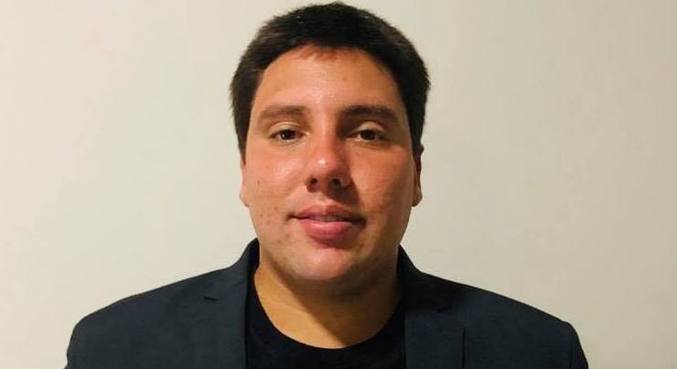 Lucas estava em uma quadra esportiva na região para gravar vídeos de trabalho