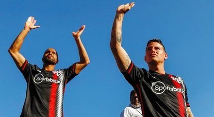 Lucas e James podem defender o São Paulo na Sul-Americana